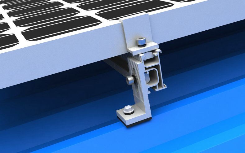 solar aluminum L feet