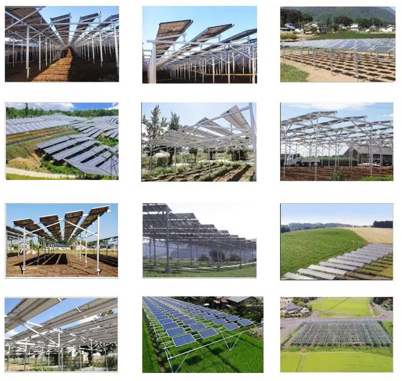 solar mounting structures for agriculture project solar mounting structures for agriculture project