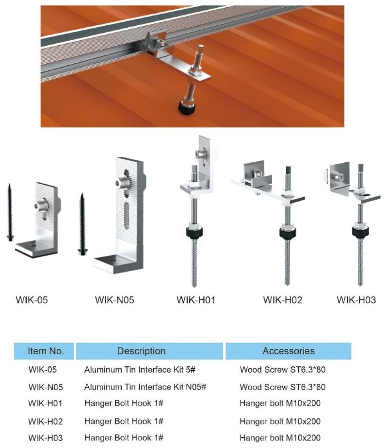 Parameter of Solar Panel L Brackets Parameter of Solar Panel L Brackets