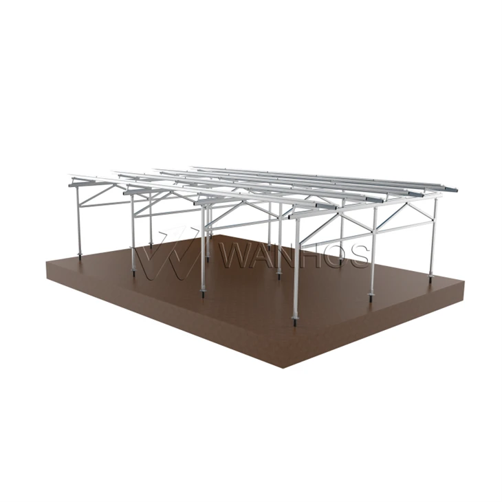 agricultural solar racking system