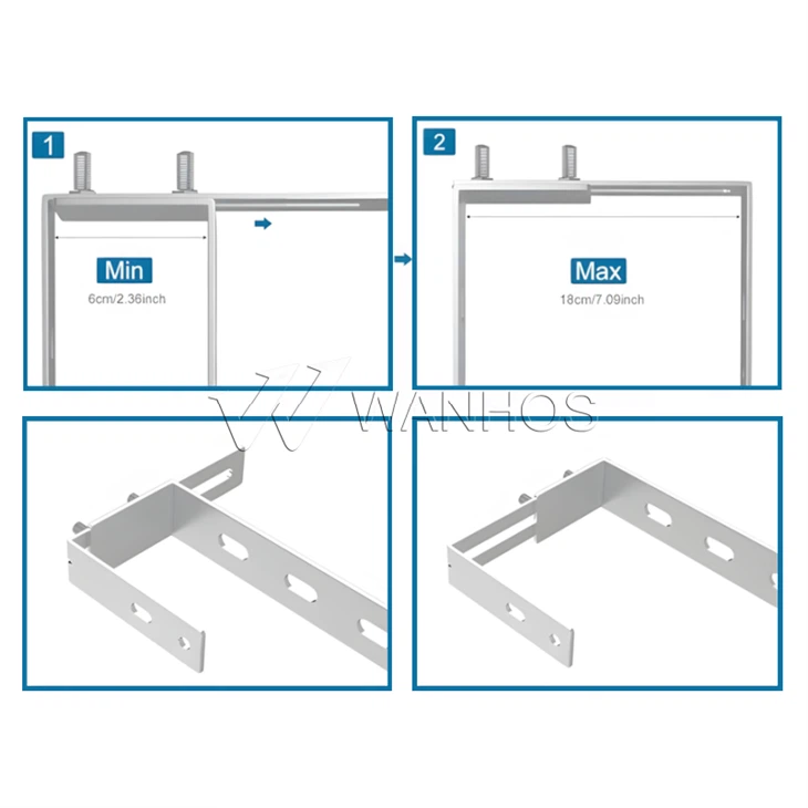Parameters of balcony solar mounting