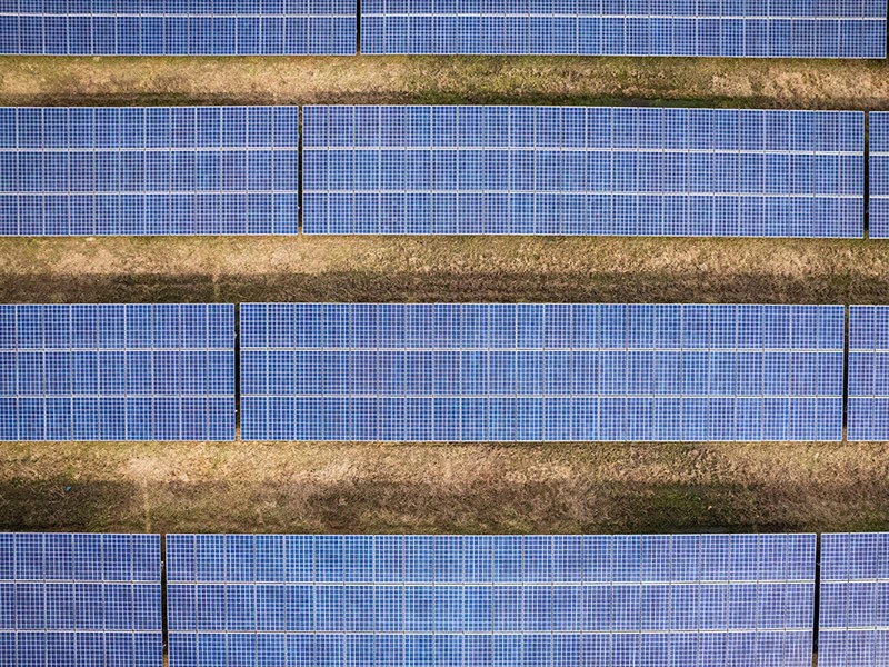 Photovoltaic Solar Installation with Mounting Structures Photovoltaic Solar Installation with Mounting Structures