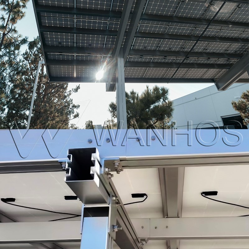 Solar Rv Carport Real Scene_01 Solar Rv Carport Real Scene_01