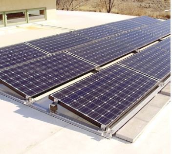 Solar Panel Ballast Mounting System
