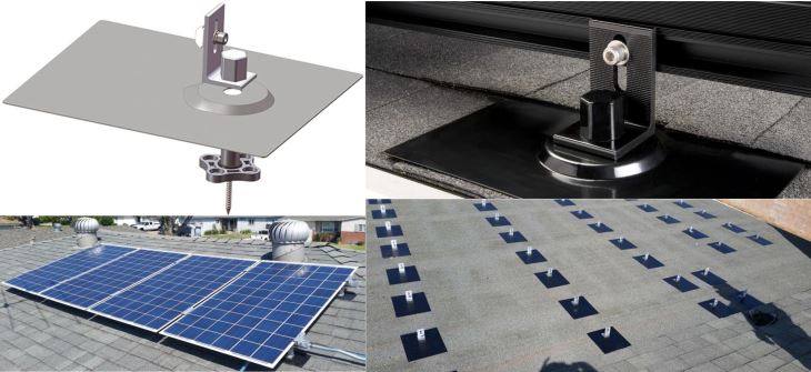 China Shingle Roof Solar Panel Mounting System Suppliers