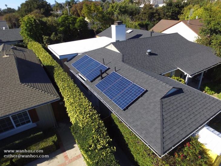 Pitch Shingle Roof Solar Mounting Solution