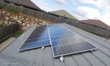दाद रूफ सौर पैनल बढ़ते सिस्टम