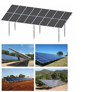 Solar Panel Ground Mount Installation